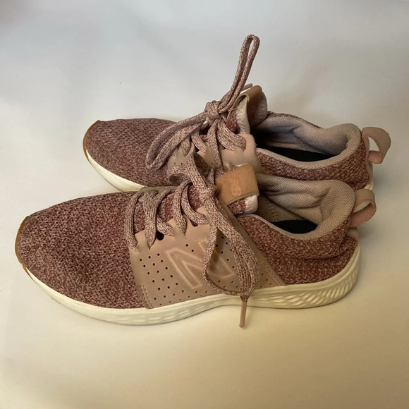 New Balance Fresh‎ Foam Dusty Pink Youth Size 1 - Picture 6 of 8